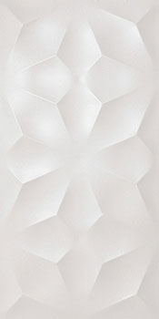  плитка настенная 3d wall diamond white matt 40x80