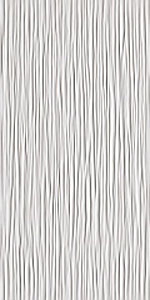 1 3d wall wave white glossy 40x80