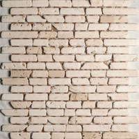  мозаика stone travertine classic interlocking tum. 30.5x30.5x0.7