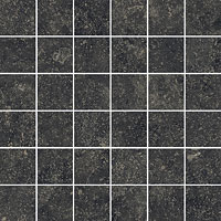  мозаика room stone black mosaico 30x30