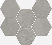 12 terraviva grey hexagon 25x29