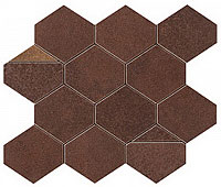  мозаика blaze corten mosaico nest 29.4x25.8