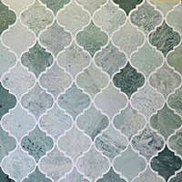  мозаика stone rovena green 33.5x25x8