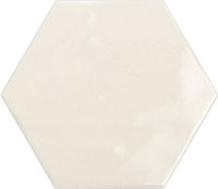  плитка настенная geometry hex ivory glossy 15x17.3