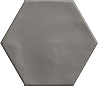 3 geometry hex grey mat 15x17.3