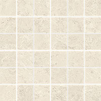 12 metropolis royal ivory mosaico 30x30