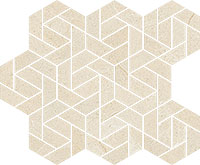  мозаика metropolis desert beige mosaico icon (1шт=0.077м2) 28.6x34.7