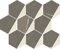 12 metropolis mosaico hexagon warm (1шт=0.06м2) 25.4x31