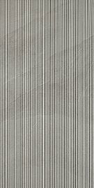 3 shale greige ribbed sq. 60x120